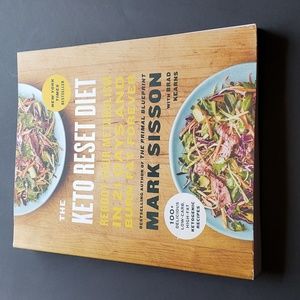 The Keto Reset Diet by Mark Sisson Hardcover Book New